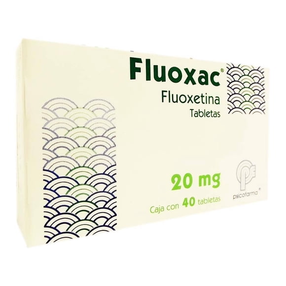 Fluoxac 20 mg 40 tabletas