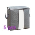 thumbnail image 1 of Bolsa de almacenamiento de edredón de tela no tejida multicolor Bolsa de acabado de ropa Armario Bolsa a prueba de polvo Kearding JJ25869-03B*5, 1 of 7