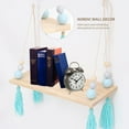 thumbnail image 5 of FESTFENDS Wall Shelf Decor Natural Wood 1Pcs 15.7x5.5x0.8in, 5 of 8