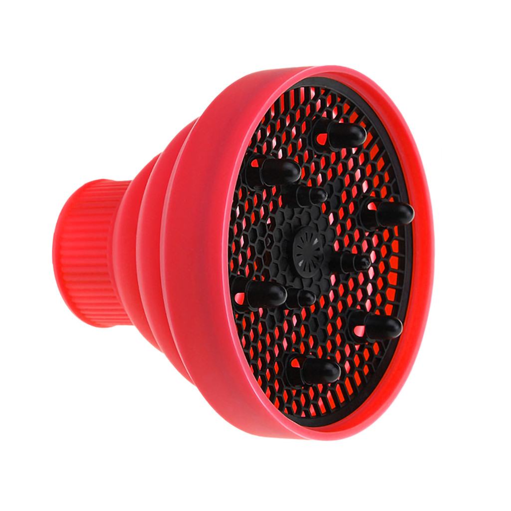 Collapsible Hairdressing Dryer Diffuser Universal Blower Nozzle Salon