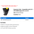 thumbnail image 2 of Expansion Tank - Compatible with 2011 - 2013 BMW Alpina B7L 4.4L V8 2012, 2 of 2