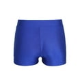 thumbnail image 3 of Jizyo Kids Girls V-Waistband Ballet Dance Shorts Gymnastics Yoga Booty Sport Shorts Athletic Boyshorts Sportwear Royal Blue 15-16, 3 of 6