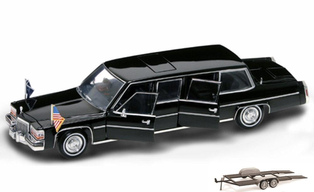 Diecast Car & Trailer Package - 1983 Cadillac Reagan-Bush