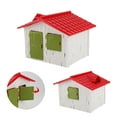 thumbnail image 4 of Mini casa de campo en miniatura para manualidades, para Micro paisaje, patio, bonsái, modelo de construcción, de arena, diseño de casa de muñecas Estilo A Macarena Juguetes de casa en miniatura, 4 of 8