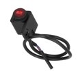 thumbnail image 2 of Light Waterproof Universal Handlebar Switch Headlight Fog Lamp On Off Button For Motorcycle ATV With 0.4in Mounting HoleRight Side, 2 of 8
