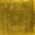 thumbnail image 1 of Ahgly Company Indoor Square Oriental Yellow Industrial Area Rugs, 4' Square, 1 of 4