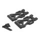 thumbnail image 3 of 2 uds accesorios de Brazo oscilante inferior trasero de aluminio perfke para 16101 16201 RC Car Crawler DIY, 3 of 9