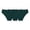 Green, variant on 3 Pack Women Solid Seamless Sport Casual Panties Low Waist Half Brazilian Briefs 3PCS, XL, Green