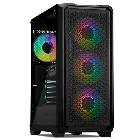 YEYIAN Gaming PC. Intel Core i5 14400F, Nvidia RTX 5060 8GB GDDR7, 2TB NVMe, 32GB DDR5, 650W 80  Gold. Model YPI-VA44F0C-5603U