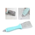 thumbnail image 4 of Xihbxyly Pala Descongeladora de Acero Inoxidable, Raspador de Hielo de Doble Cabezal, Mango Ergonómico, Resistente para Congeladores, Herramienta Multiusos de Cocina, Quita Hielo Del Parabrisas Del C, 4 of 4