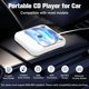thumbnail image 2 of Reproductor de CD portátil DDup para auto, USB, AUX, anti-saltos, Plug & Play, 2 of 8