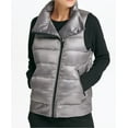 thumbnail image 1 of DKNY Womens Asymmetrical Zip Down Filled Vest, 1 of 2