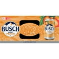 Busch Light Peach Beer 12, 12 fl oz Cans, Domestic, 4.1 ABV