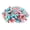 Pink & Mint Hues, variant on HOMEIORA Pencil Erasers Toppers, 50 Pack, Colorful, Latex Free, No Smudge, Erasers for Pencils, Pencil Top Erasers, Eraser Caps, Eraser Tops