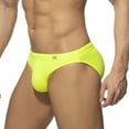 thumbnail image 2 of guisaled Mens Swim Briefs Sexy Bikini Swimwear Solid Colors Quick Dry Swim Trunks Low Rise Retro Swimsuit Bathing Suits, 2 of 5