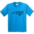 thumbnail image 3 of Inktastic North Carolina Word Salad Youth T-Shirt, 3 of 5