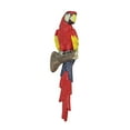 thumbnail image 2 of Zeckos Resin Scarlet Macaw Parrot Wall Sculpture Home Décor 18 inch, 2 of 7