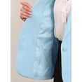 thumbnail image 5 of DARING DIVA Women's Casual Long Sleeve One Button Pockets Suit Jacket M Sky Blue, 5 of 7