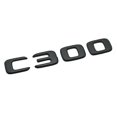 thumbnail image 1 of Matte Black C300 Car Letter Number Rear Trunk Badge Emblem for Mercedes Benz, 1 of 4