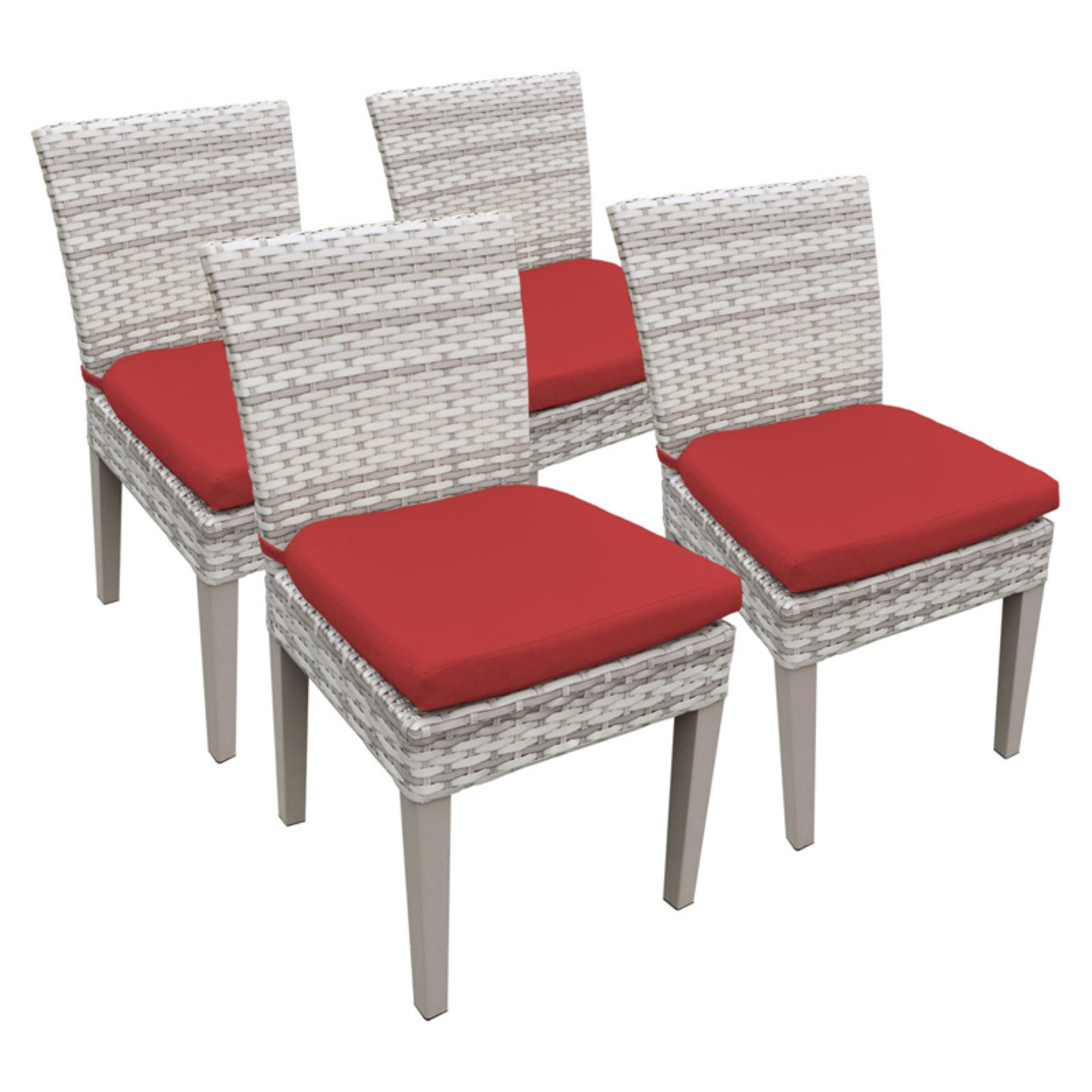 TK Classics Fairmont Armless Outdoor Dining Chairs - image 2 of 2