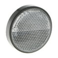 thumbnail image 3 of Miulika Car Tailer Round Sticker Reflector Cycle Motor Light Reflective Strip White, 3 of 6