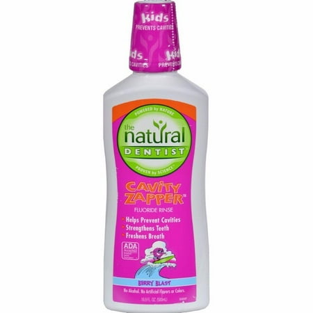 Natural dentist fluoride rinse