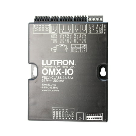Lutron OMX-IO Control Interface Grafik Eye System 5 Output/Input 24V Class