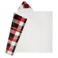 thumbnail image 4 of Safdie & Co. Premium Ultra Soft Flannel Hoodzy Hooded Throw Blanket with Sherpa Winter Plaid, 4 of 6