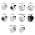 thumbnail image 3 of ZheElen LED Push Button Cool Small Rocker Buttons Multipurpose Fashionable Special Design Arcade Press Gaming Game Machine Arcades Black 24mm Blue Light, 3 of 8