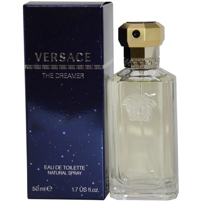 Versace The Dreamer Eau De Toilette Spray, Cologne for Men, 1.7 Oz