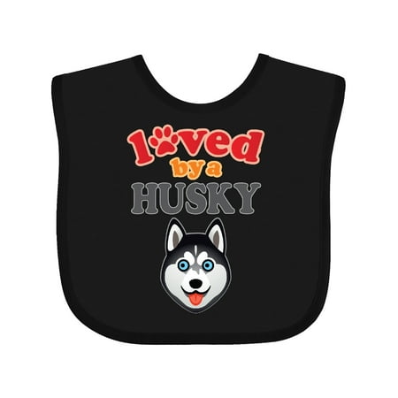 

Inktastic Husky Dog Lover Gift Baby Boy or Baby Girl Bib