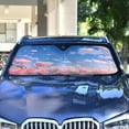 thumbnail image 6 of Iauyy Foldable Windshield Sun Shade for Cars, Interior Sun Protection for car UV Protection for Sedan/SUV/Truck, (S/M/L) A Dancing in The Sky, 6 of 8