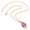 Amethyst, variant on Natural Stone Irregular Crystal Pendant, Gilded Crystal Hanging Charm for Necklace, Bag, Keychain, Home Decor and Everyday Outfit Accent