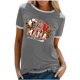 thumbnail image 1 of Elegante blusa de manga corta con cuello redondo y manga abullonada para mujer OAVQHLG3B Store  lin121212, 1 of 5