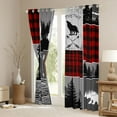 thumbnail image 3 of Feelyou Adventure Camp Curtains Pack of 2 (42x84 Each), Bear Curtains Blackout, 3 of 6