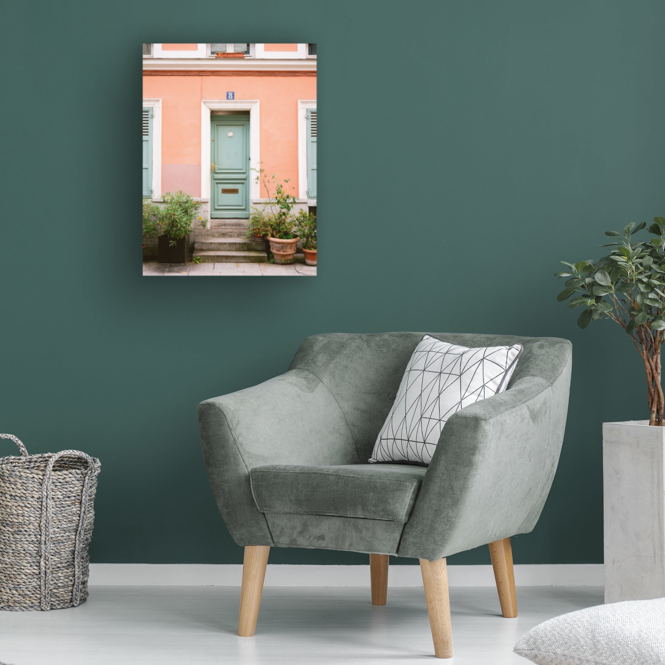 Trademark Fine Art Raisa Zwart Rue de Cremieux number 8 Paris Canvas Wall Art