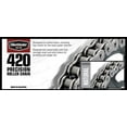 thumbnail image 2 of BikeMaster 420 Precision Roller Motorcycle Chain - Natural / 420 x 100, 2 of 2