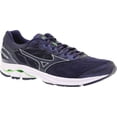 thumbnail image 2 of Mizuno Mens WAVE RIDER 21 MENS, ECLIPSE/ECLIPSE/GREEN SLIME, 11.5  D(M) US, 2 of 7