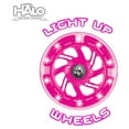 thumbnail image 4 of HALO Rise Above Supreme Inline Scooter with Light Up Wheels - Pink - for All Riders (Unisex), 4 of 9