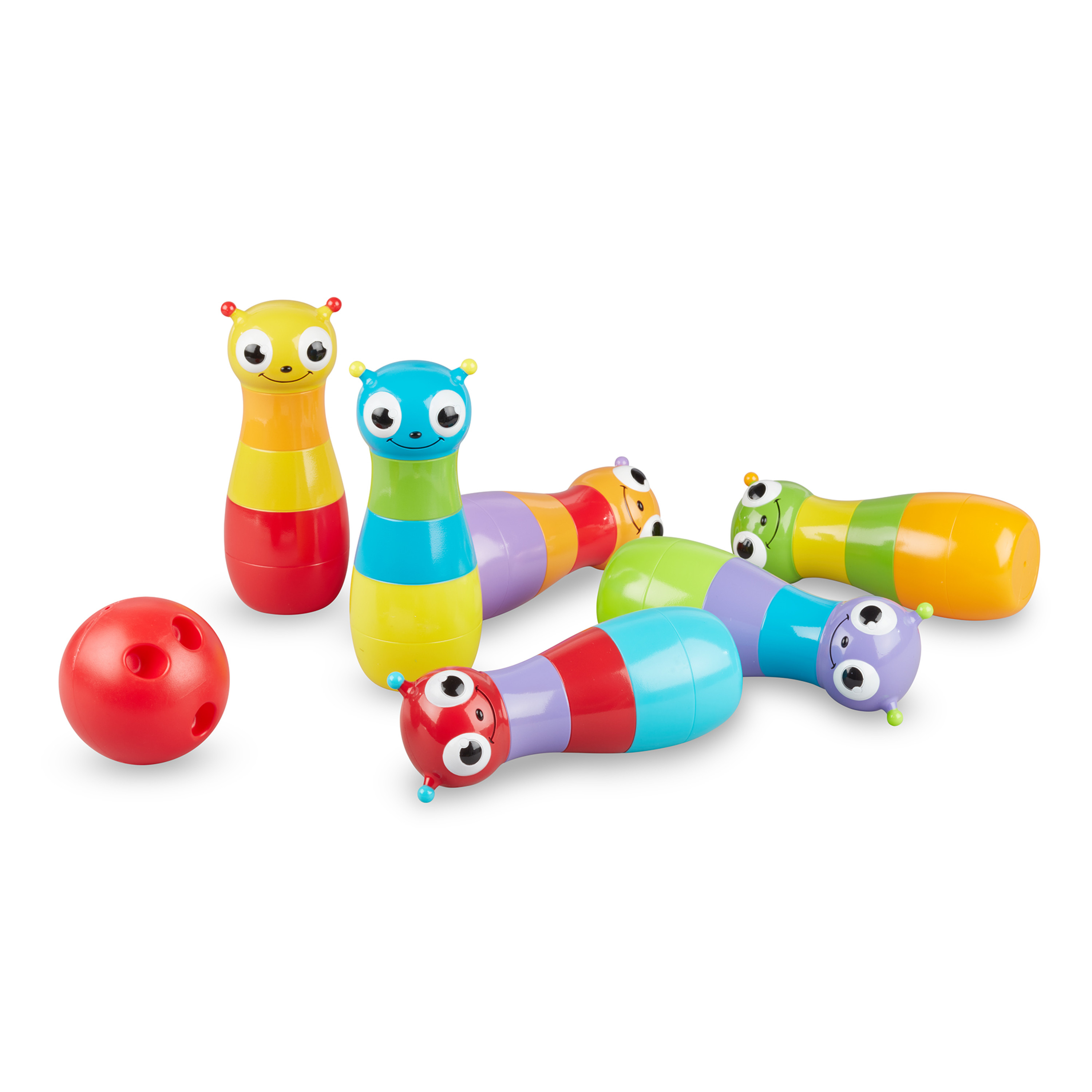Melissa & Doug Cute as a Bug Bowling Set Kids Indoor Outdoor Game (8 Pcs) - image 4 of 9