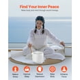 thumbnail image 2 of VEVOR Crystal Singing Bowl 8-inch F Note Heart Chakra Singing Bowl with Carrying Bag, 2 of 8
