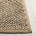 thumbnail image 4 of SAFAVIEH Natural Fiber Maksim Border Area Rug, Natural/Beige, 8' x 10', 4 of 11