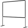 VEVORbrand Projector Screen w/ Stand 150 inch Portable Movie Screen 16