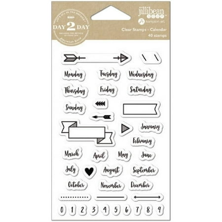 day 2 day planner clear stamps 3 5 x 6 calendar walmart com