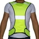 thumbnail image 3 of Chaleco de seguridad reflectante de alta visibilidad, ropa de seguridad para correr de noche, cintura ajustable (lima), 3 of 14