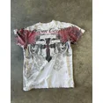thumbnail image 2 of Camiseta de cuello redondo para hombre y mujer, camisa de gran tamaño con estampado de calavera de Hip Hop, ropa gótica de manga corta, Tops de calle, novedad, 2 of 2