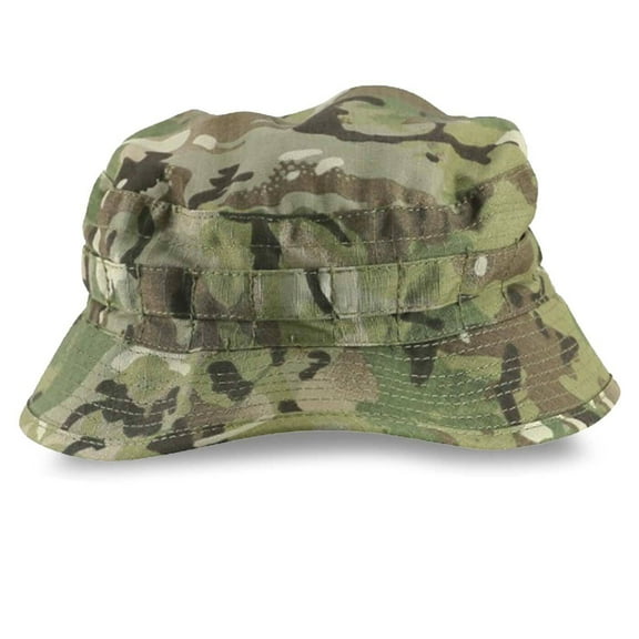 WEISIPU Camo Sun Hats for Men Women Bucket Hat UV Protection Boonie Hat for Hiking Beach Fishing Summer Safari