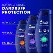 Head and Shoulders Clinical Strength Dry Scalp Rescue 2in1, for Stubborn Dandruff, 13.5 fl oz