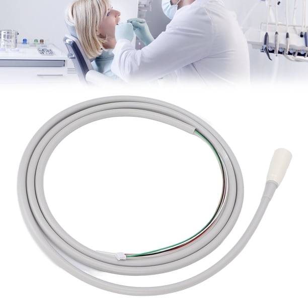 Línea De Cola Del Escalador Ultrasónico, Accesorio De Operación Simple Cable Duradero Caucho De Silicona Para Descalcificador DTE