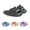 Black, variant on Shark Slides Cloud Slippers for Men and Women,Non-Slip Open Toe Slide Sandals Shower Beach Casual Shoes with Cushioned Thick Sole
